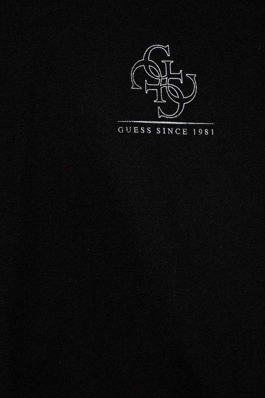 Chłopiec Guess longsleeve bawełniany dziecięcy L5BI38.KBZV1.9BYA czarny