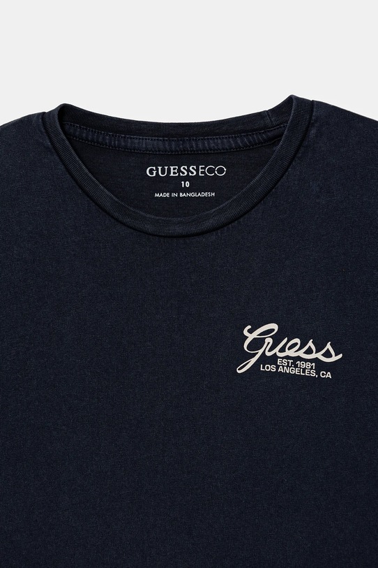 Мальчик Хлопковый детский лонгслив Guess L5BI40.I3Z14.9BYA голубой