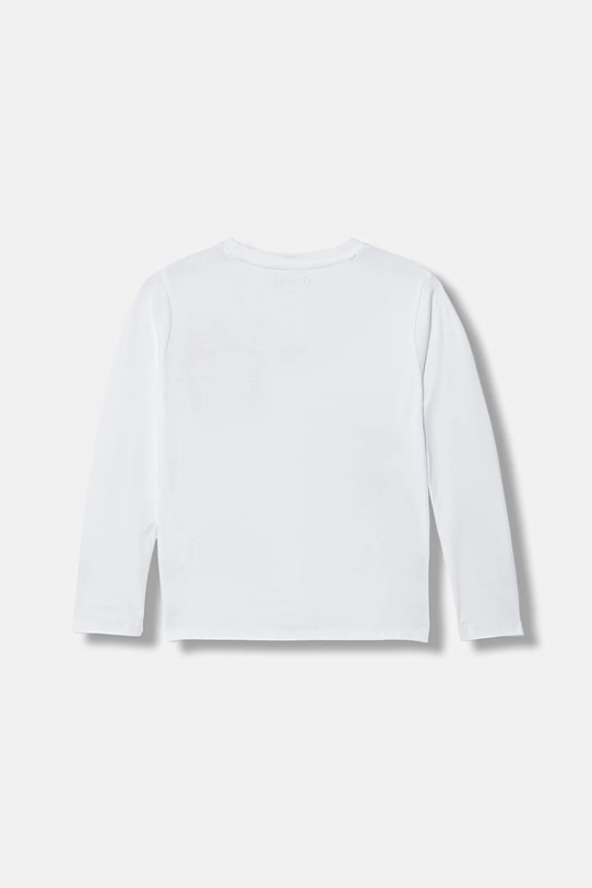 Guess longsleeve bawełniany N5BI05.I3Z14.9BYA biały AW25