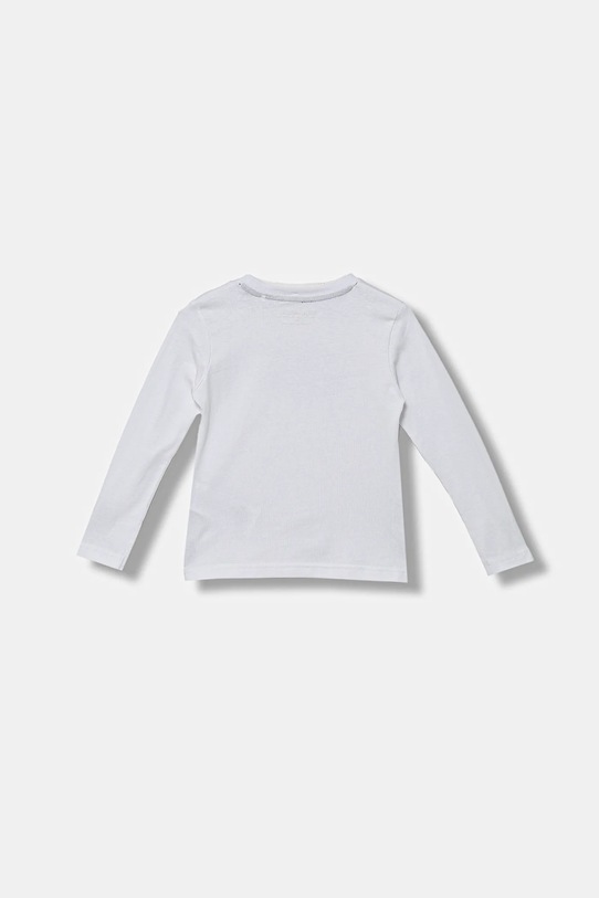 Guess longsleeve bawełniany dziecięcy N5BI18.I3Z14.9BYA biały AW25