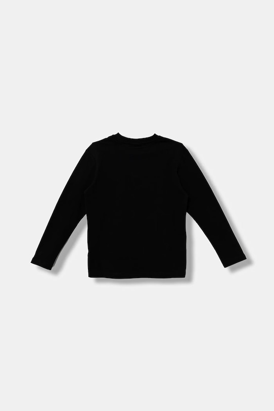 HUGO longsleeve din bumbac pentru copii G00437.114.150 negru AW25