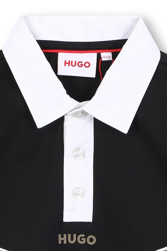 HUGO longsleeve dziecięcy czarny G00445.114.150