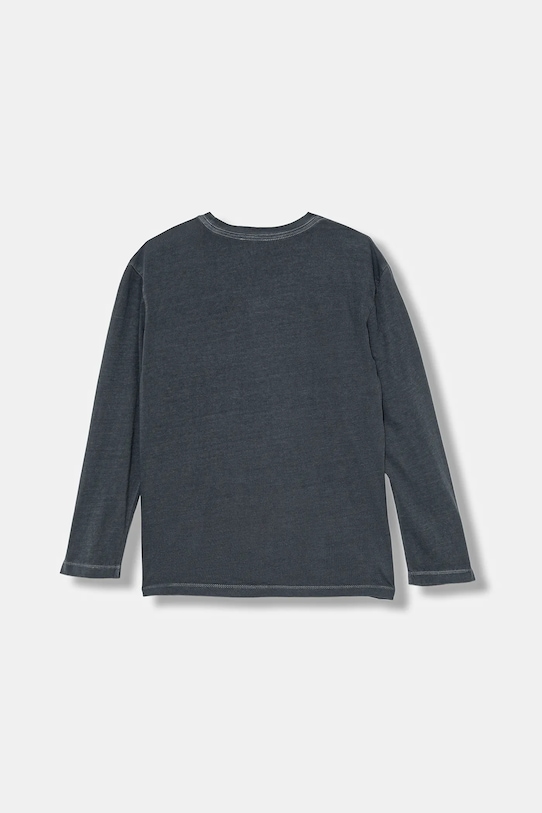 Παιδικό βαμβακερό μακρυμάνικο United Colors of Benetton 3PCMC10QL.G.seasonal μαύρο AW25