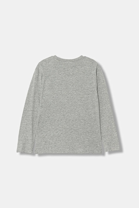 United Colors of Benetton longsleeve bawełniany dziecięcy 35RYC10QQ.G.seasonal szary AW25