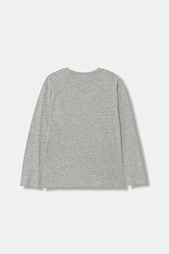 Dětské bavlněné tričko s dlouhým rukávem United Colors of Benetton 35RYC10QQ.G.seasonal šedá AW25