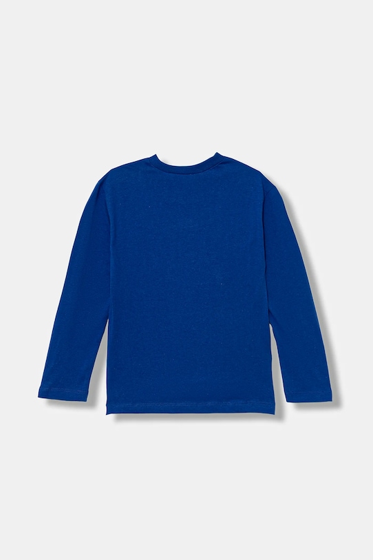 Παιδικό βαμβακερό μακρυμάνικο United Colors of Benetton 35RYC10QQ.G.seasonal μπλε AW25