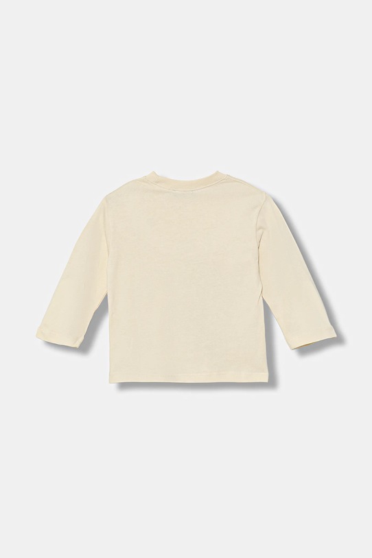 Παιδικό βαμβακερό μακρυμάνικο United Colors of Benetton 35RYG10K4.P.seasonal μπεζ AW25