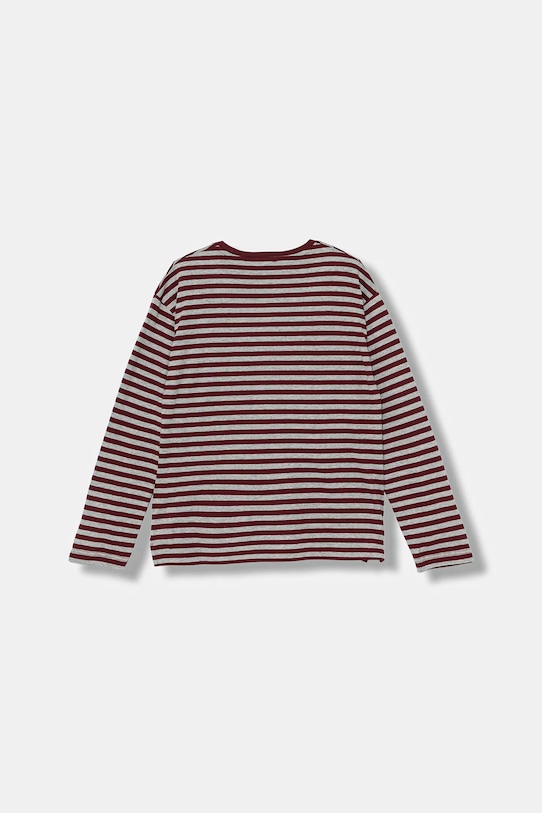 Детска блуза с дълги ръкави United Colors of Benetton 3FNLC10QB.G.seasonal бордо AW25