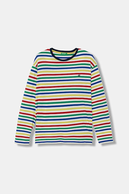 United Colors of Benetton longsleeve in cotone bambino/a cotone multicolore 3FNLC10QB.G.seasonal