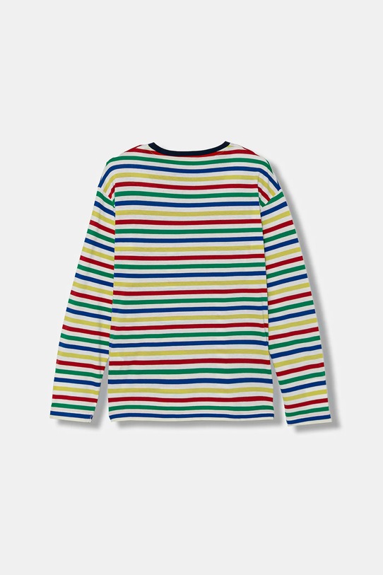 United Colors of Benetton longsleeve bawełniany dziecięcy 3FNLC10QB.G.seasonal multicolor AW25