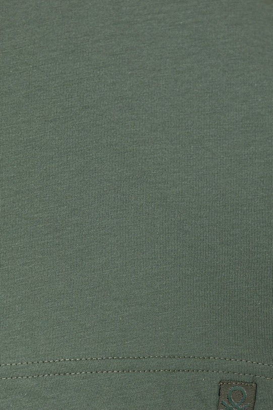 Chłopiec United Colors of Benetton longsleeve bawełniany dziecięcy 3I1XC10DB.G.Season.9BYA zielony