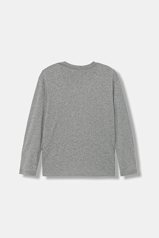 United Colors of Benetton longsleeve bawełniany dziecięcy 3I1XC10DB.G.Reprop.9BYA szary AW25