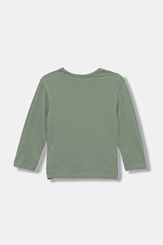 United Colors of Benetton longsleeve dziecięcy 3I1XG10JZ.P.seasonal zielony AW25