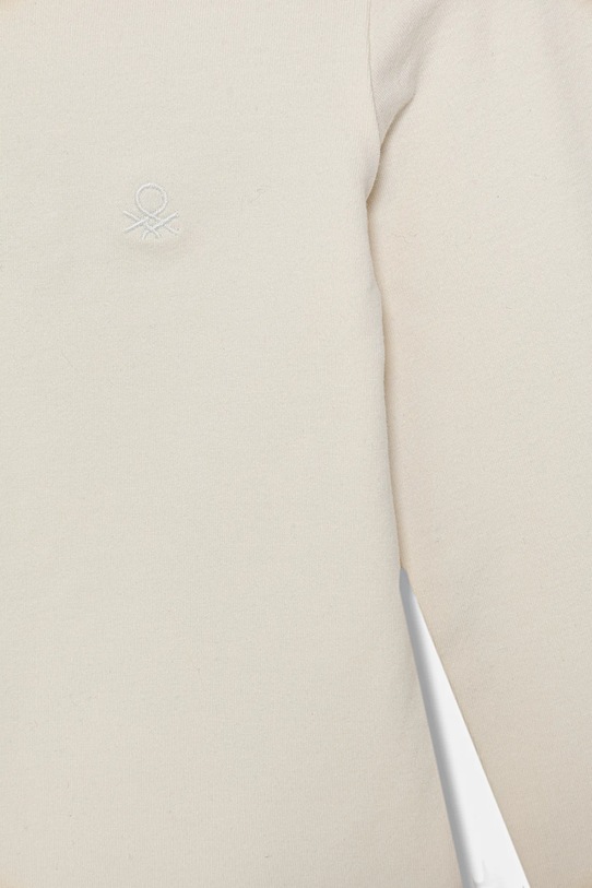 Chłopiec United Colors of Benetton longsleeve dziecięcy 3DKEG10JU.P.seasonal beżowy