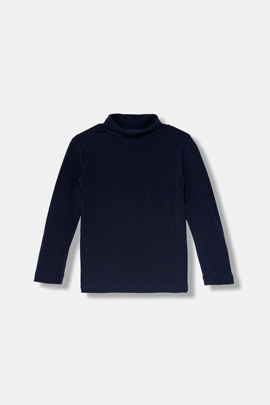United Colors of Benetton longsleeve dziecięcy z elastanem granatowy 3DKEG10JU.P.seasonal