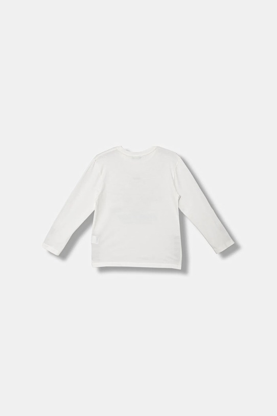 United Colors of Benetton longsleeve bawełniany dziecięcy 3I1XC10QR.G.seasonal biały AW25