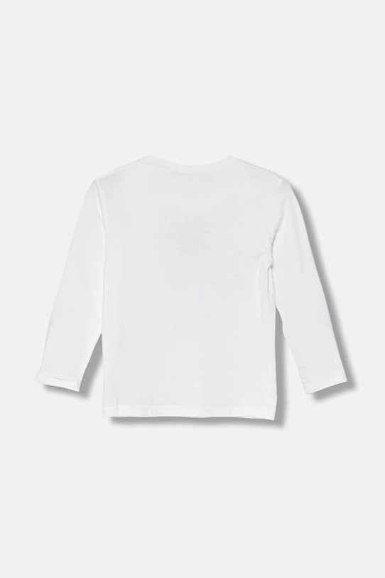 United Colors of Benetton longsleeve bawełniany dziecięcy 3I1XG10KH.P.seasonal biały AW25