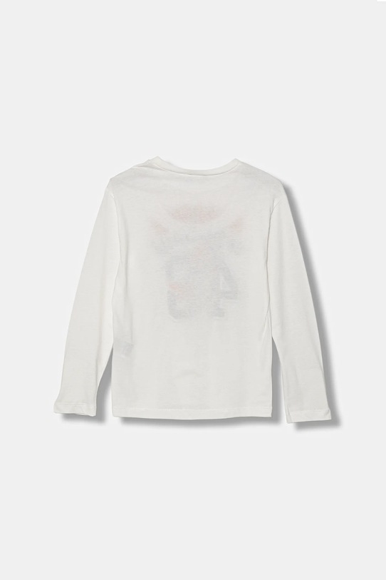 United Colors of Benetton longsleeve bawełniany dziecięcy 3JERC10QO.G.seasonal biały AW25