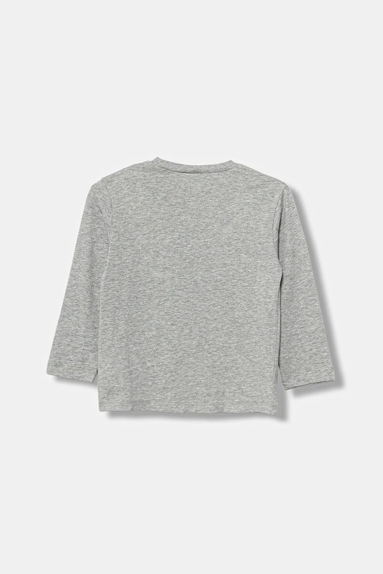 United Colors of Benetton longsleeve bawełniany dziecięcy 3JERG10K5.P.seasonal szary AW25