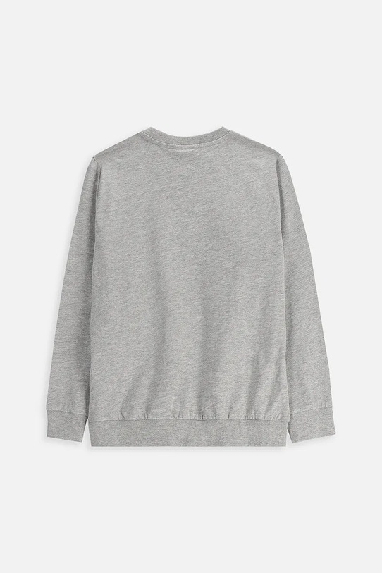 Coccodrillo longsleeve dziecięcy ZC5143103VBA szary AW25