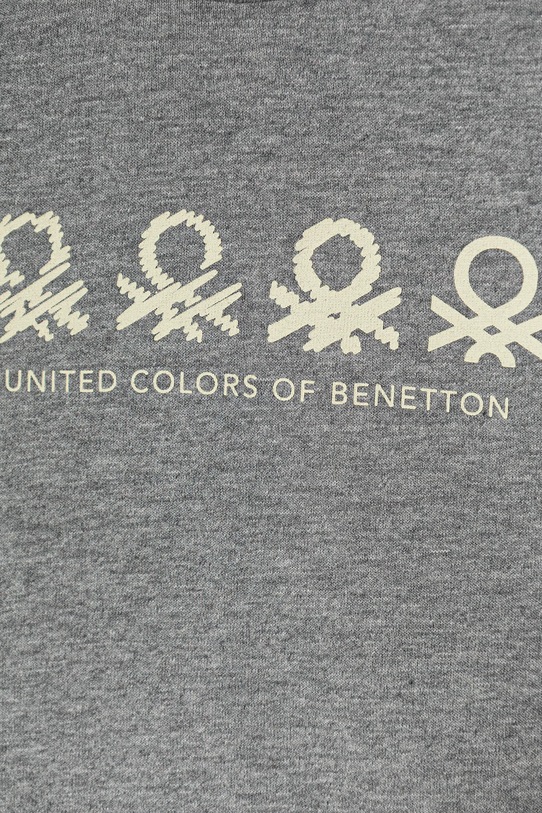 Chłopiec United Colors of Benetton longsleeve bawełniany dziecięcy 3ATNG10KT.P.Seasonal szary