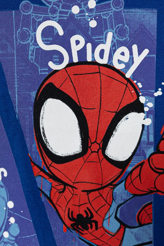 Chłopiec United Colors of Benetton longsleeve bawełniany dziecięcy 3ATNG10L6.P.Seasonal niebieski