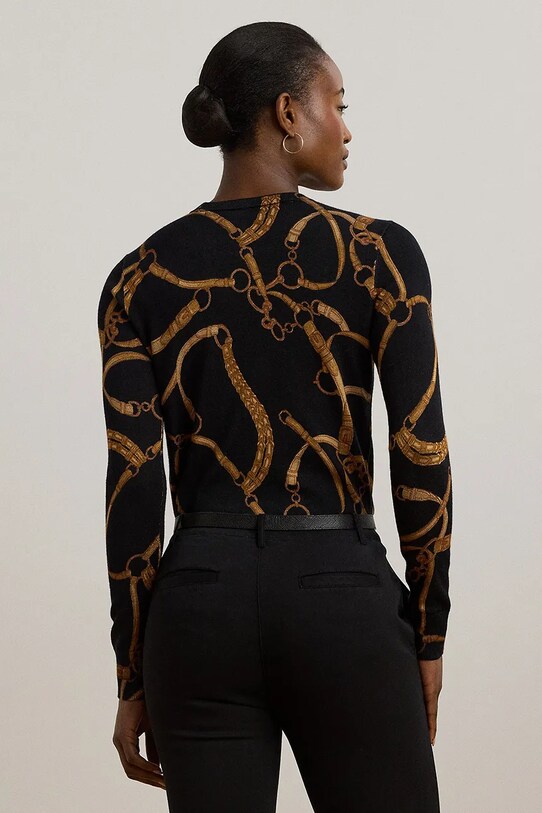 Lauren Ralph Lauren sweter 200971373 czarny AW25