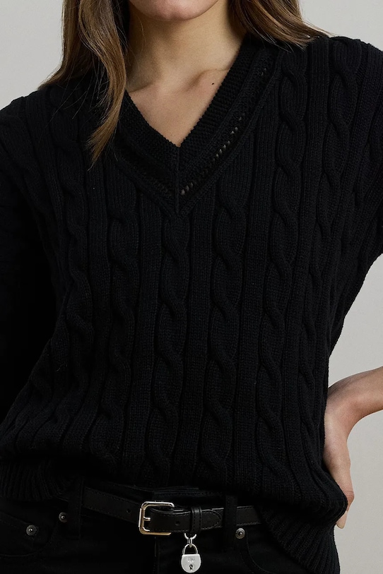 Tričko Lauren Ralph Lauren černá 200971374