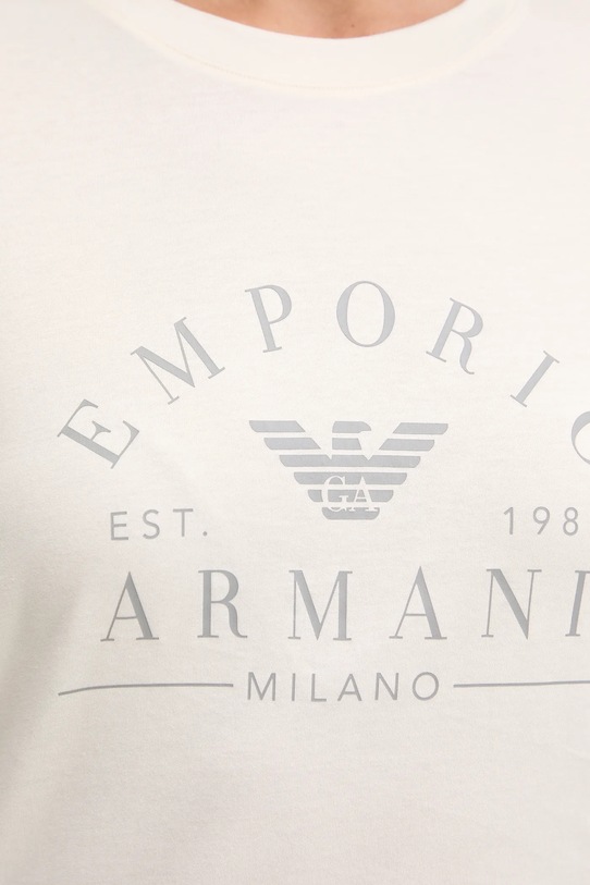Emporio Armani Underwear longsleeve bawełniany EW001899.AF15345 beżowy
