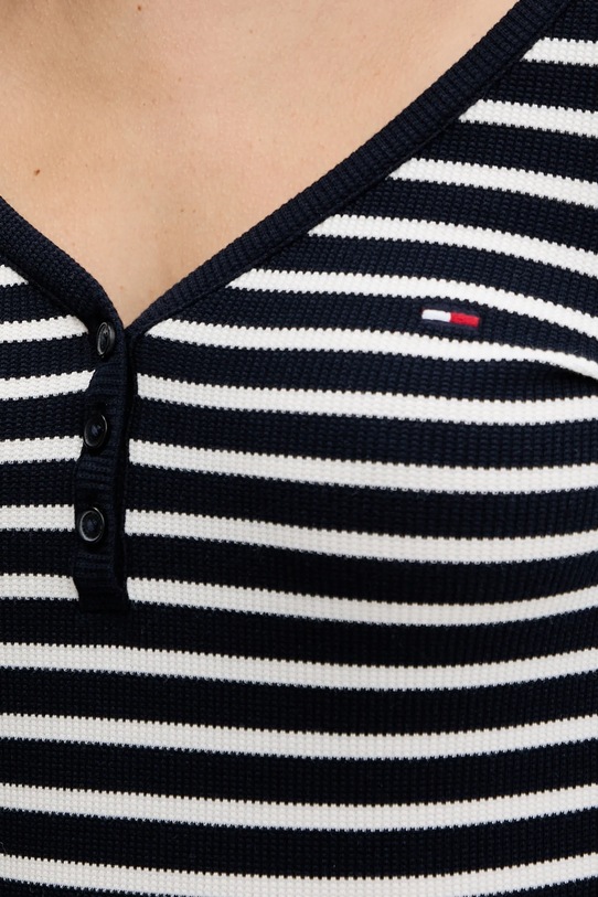 Лонгслив Tommy Jeans DW0DW20903 тёмно-синий