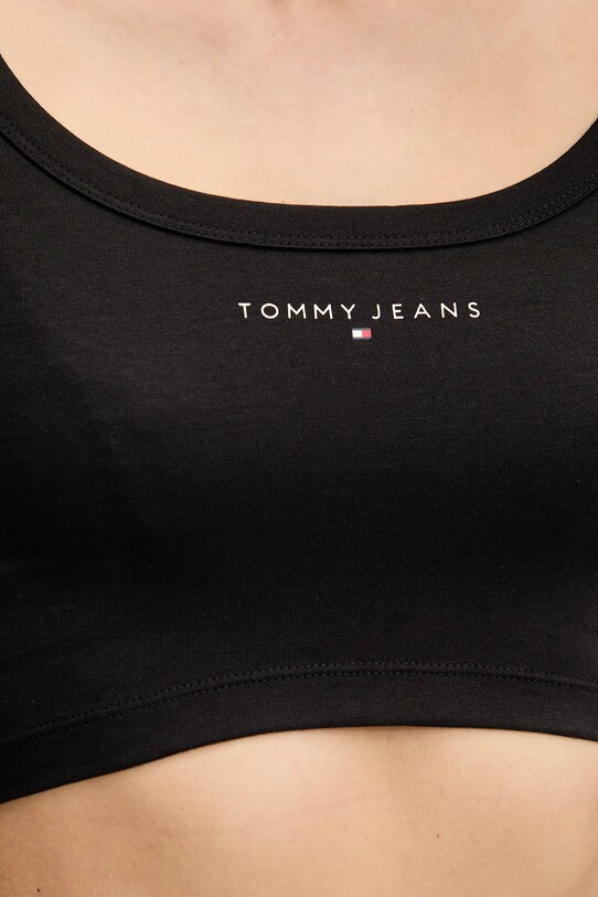 Tommy Jeans hosszú ujjú DW0DW20909 fekete