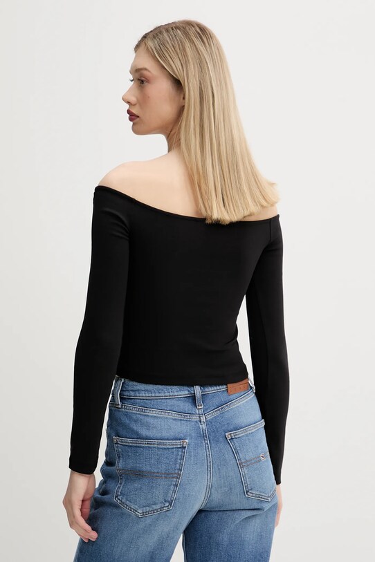 Одежда Лонгслив Tommy Jeans DW0DW20919 чёрный