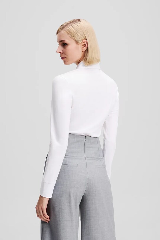 Karl Lagerfeld pamut ing A3W17103 fehér AW25