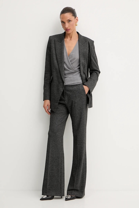 Блузка BOSS Edriba 50543183 серый AW25