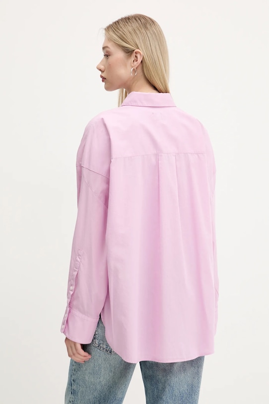 Îmbrăcăminte Hugo Blue cămașă din bumbac 50542970 violet