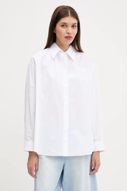 Abbigliamento Hugo Blue camicia in cotone 50542985 bianco