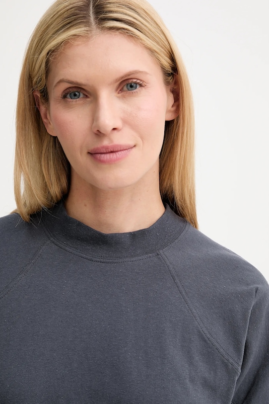 Bavlnené tričko s dlhým rukávom G-Star sivá D26611.D601