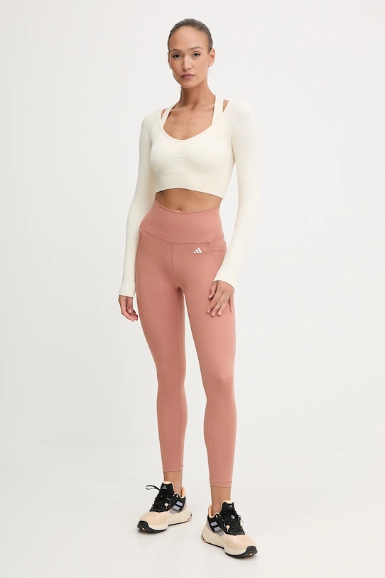 Majica dugih rukava Guess PEONY V5YP06.Z3OA0 bež AW25