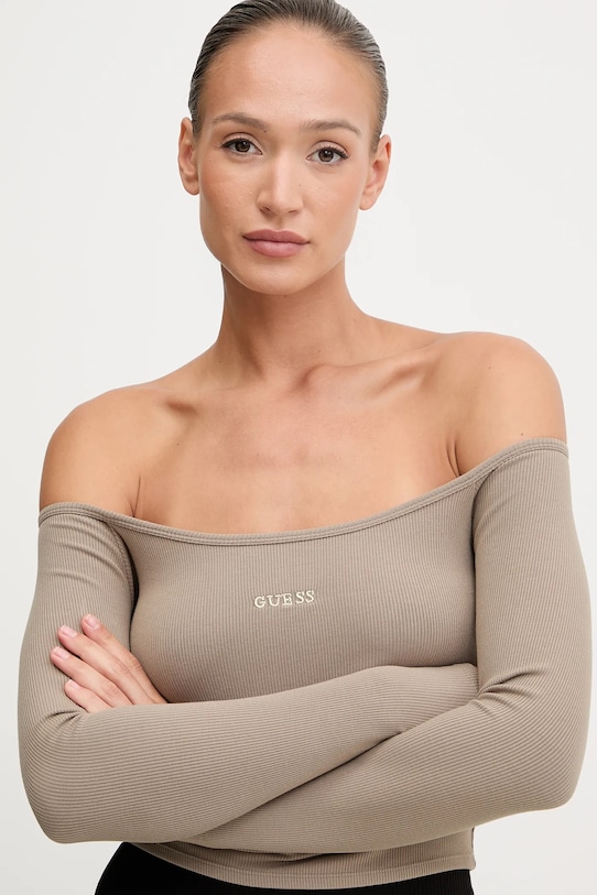 Guess longsleeve CARLA verde V5YP07.K8RT2