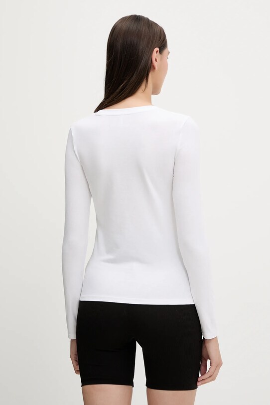Tričko s dlouhým rukávem Guess NEW CARRIE O5RI00.KBBU1 bílá AW25