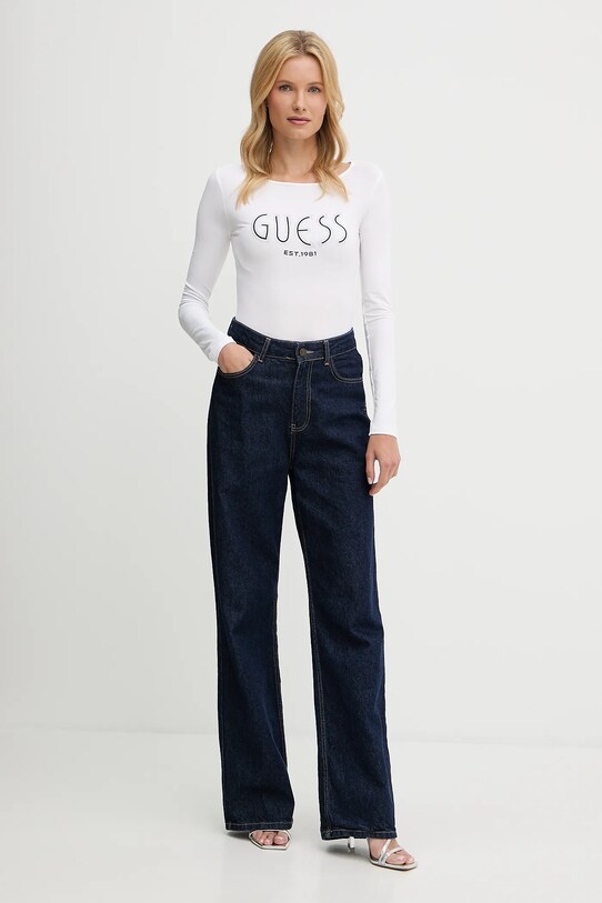Боди Guess NEVA W5YP05.K68D2 белый AW25