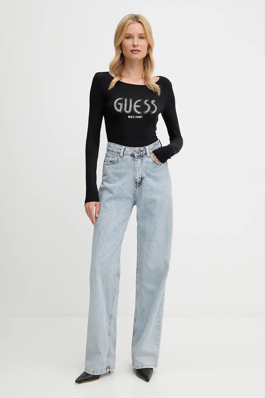 Боді Guess NEVA W5YP05.K68D2 чорний AW25