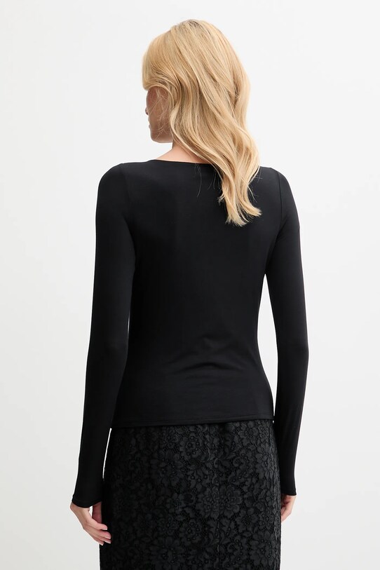 Îmbrăcăminte Guess longsleeve JOEY W5YP33.KACM2 negru