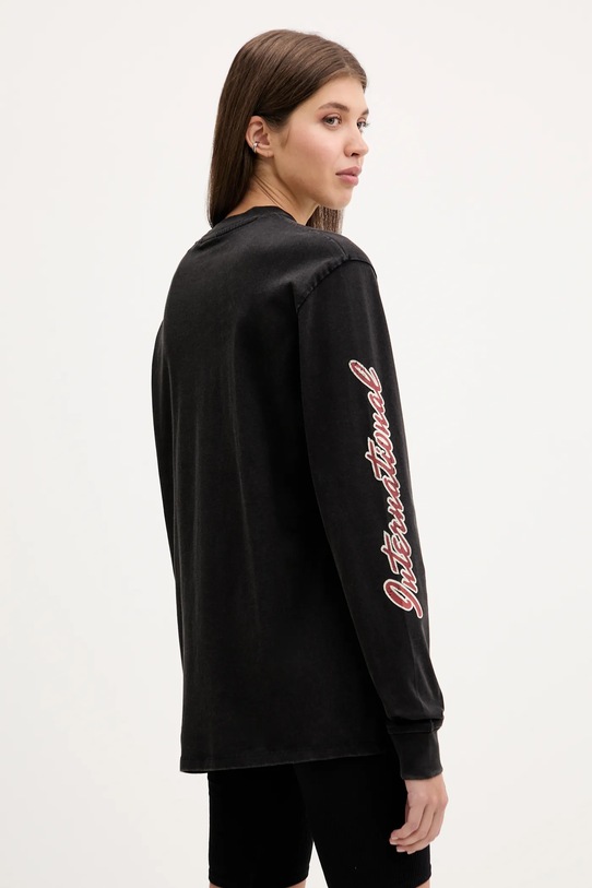 Odzież Guess Originals longsleeve bawełniany M5YI56.K8FQ4 czarny
