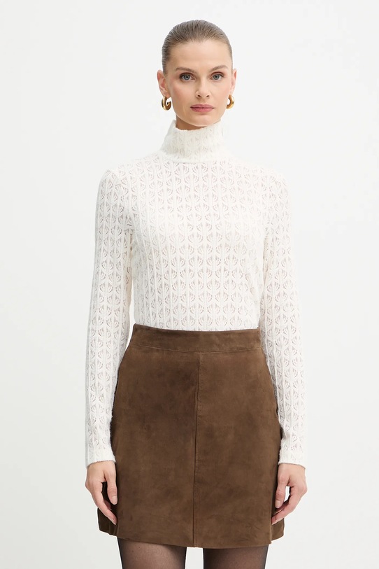 Pinko sweter pozostałe beżowy 105979.A2YI