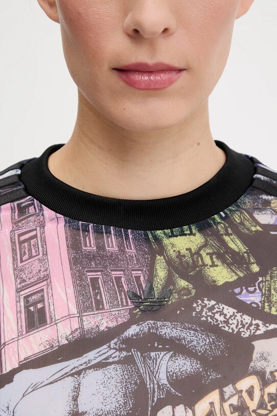 Majica dugih rukava adidas Originals Pride x Jeremy Scott JW0826 crna