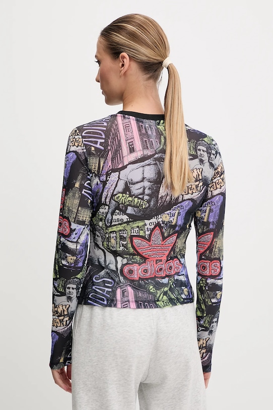 Oblečení Tričko s dlouhým rukávem adidas Originals Pride x Jeremy Scott JW0826 vícebarevná