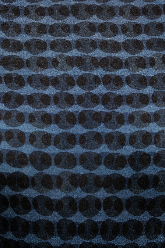 United Colors of Benetton longsleeve z dodatkiem wełny 328PD109Y granatowy