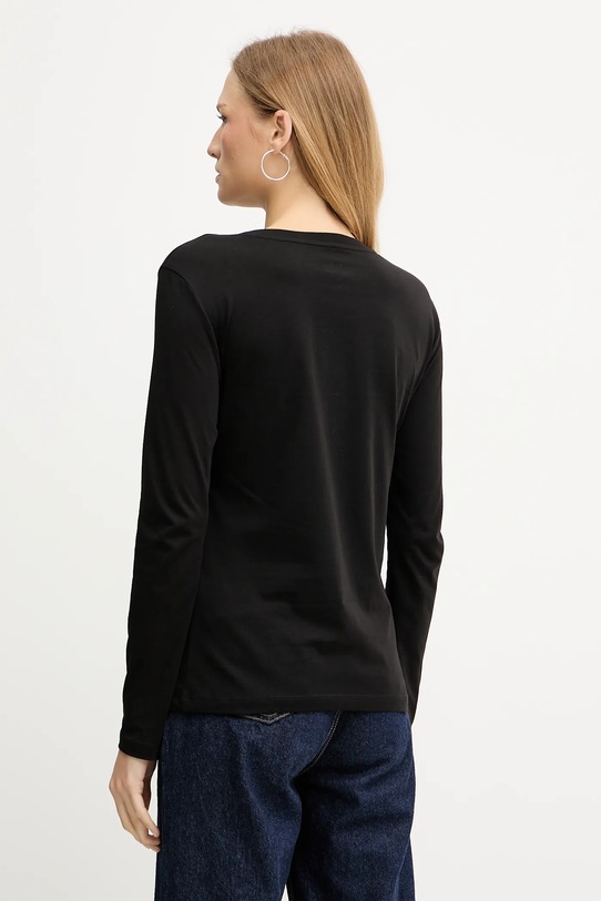 Odzież Armani Exchange longsleeve bawełniany XW001360.AF10356 czarny