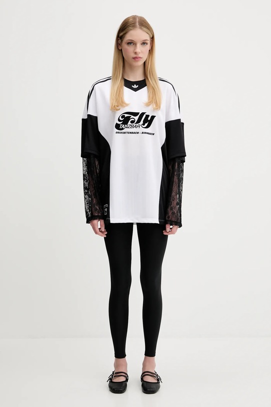 adidas Originals longsleeve Jersey KD2297 alb AW25
